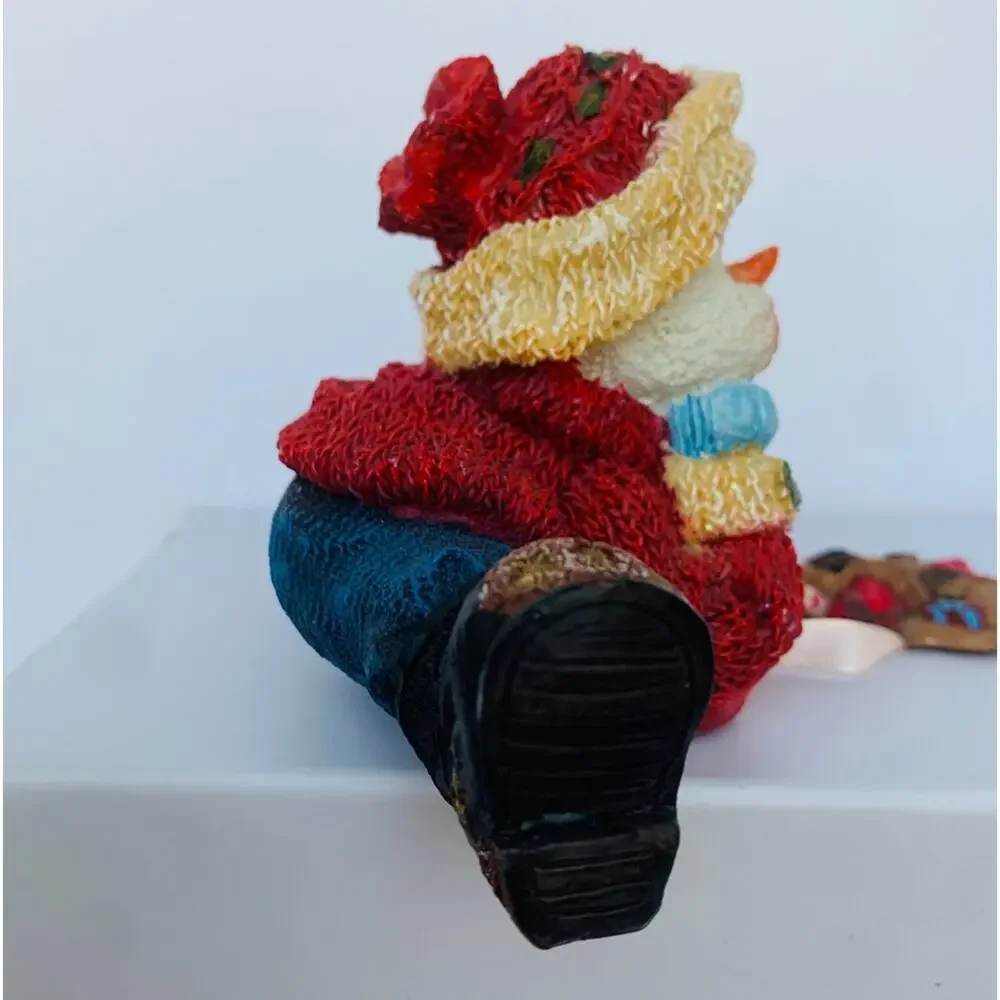 Vintage Snowman Shelf Decoration